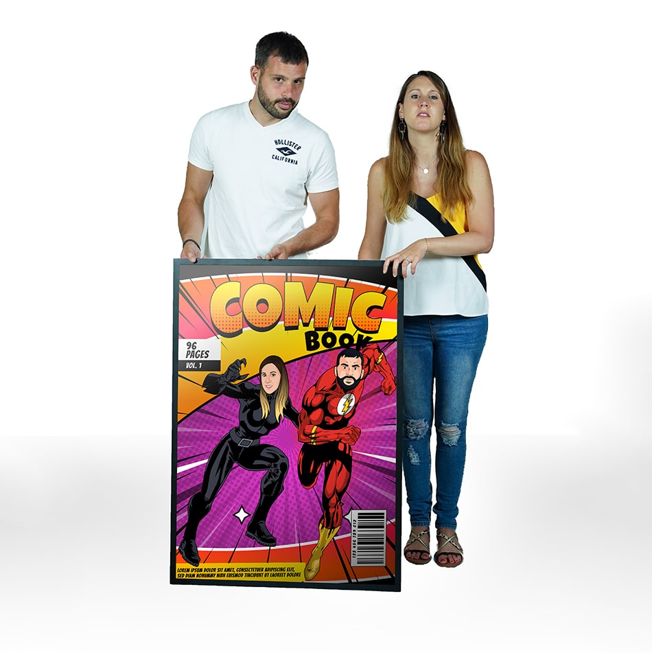 Comic Book Cover Posters