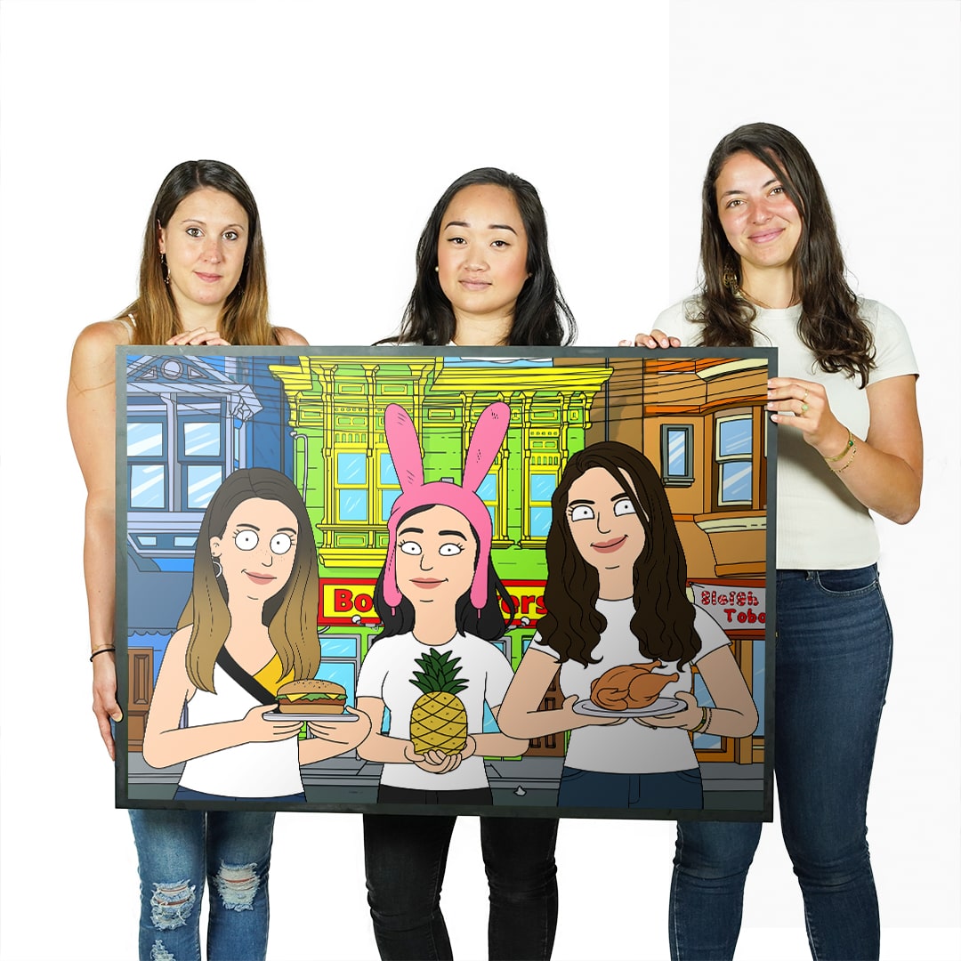 Custom Bob’s Burger Portrait