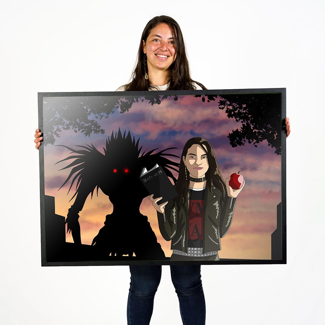 Poster Death Note personnalisé