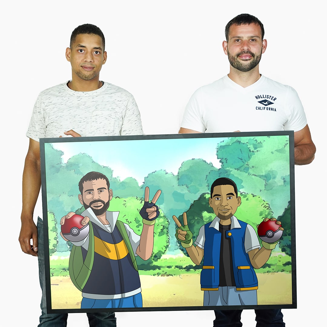 Custom Pokemon Style Portrait