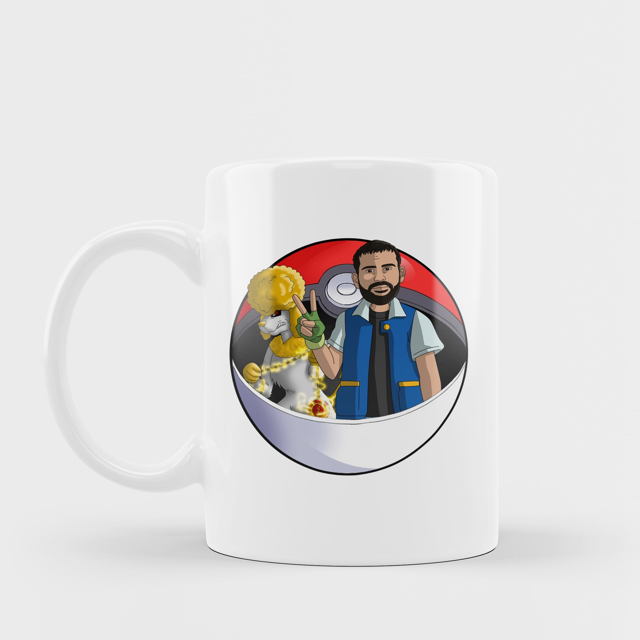 Custom Pokemon Style Mug