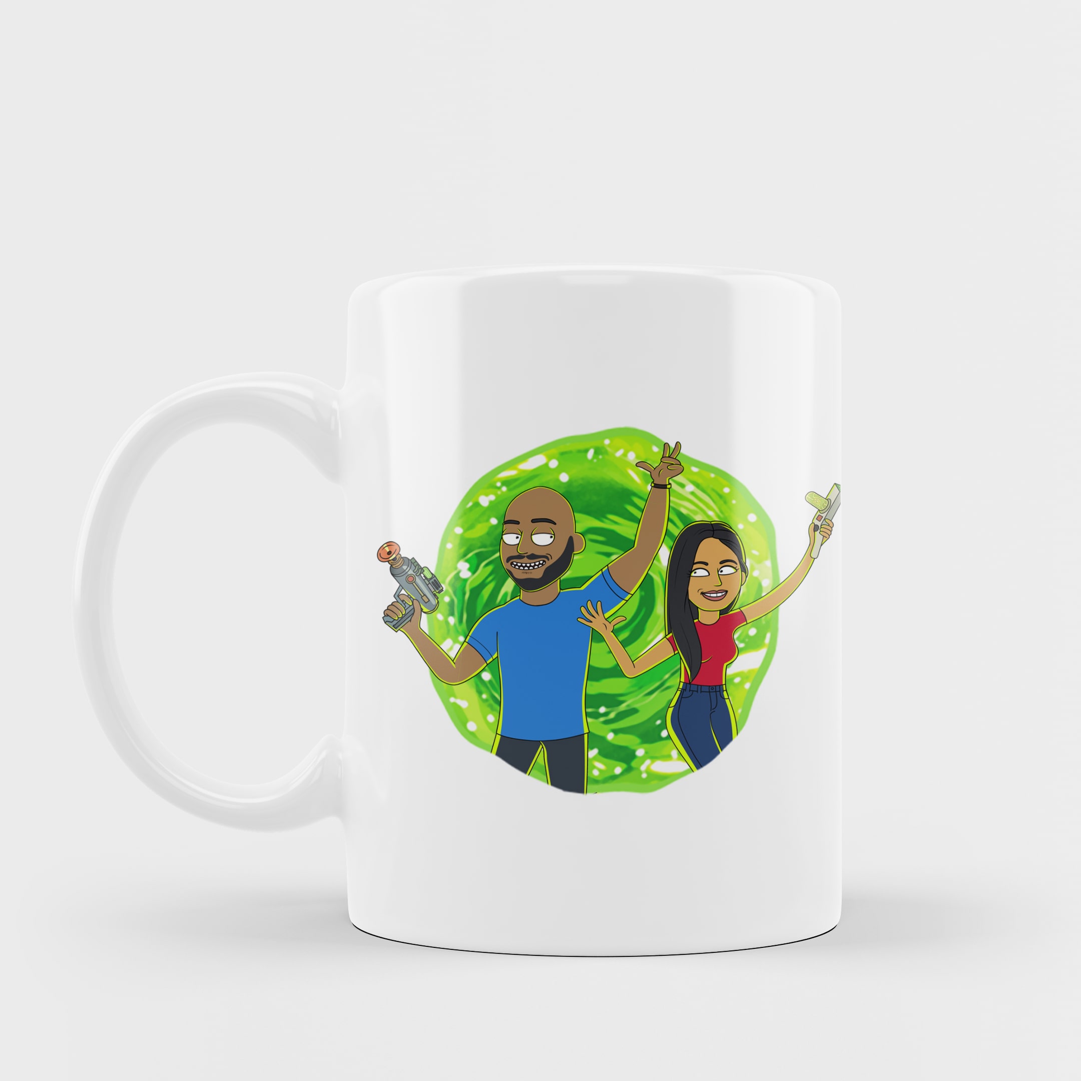 Custom Rick and Morty Mug
