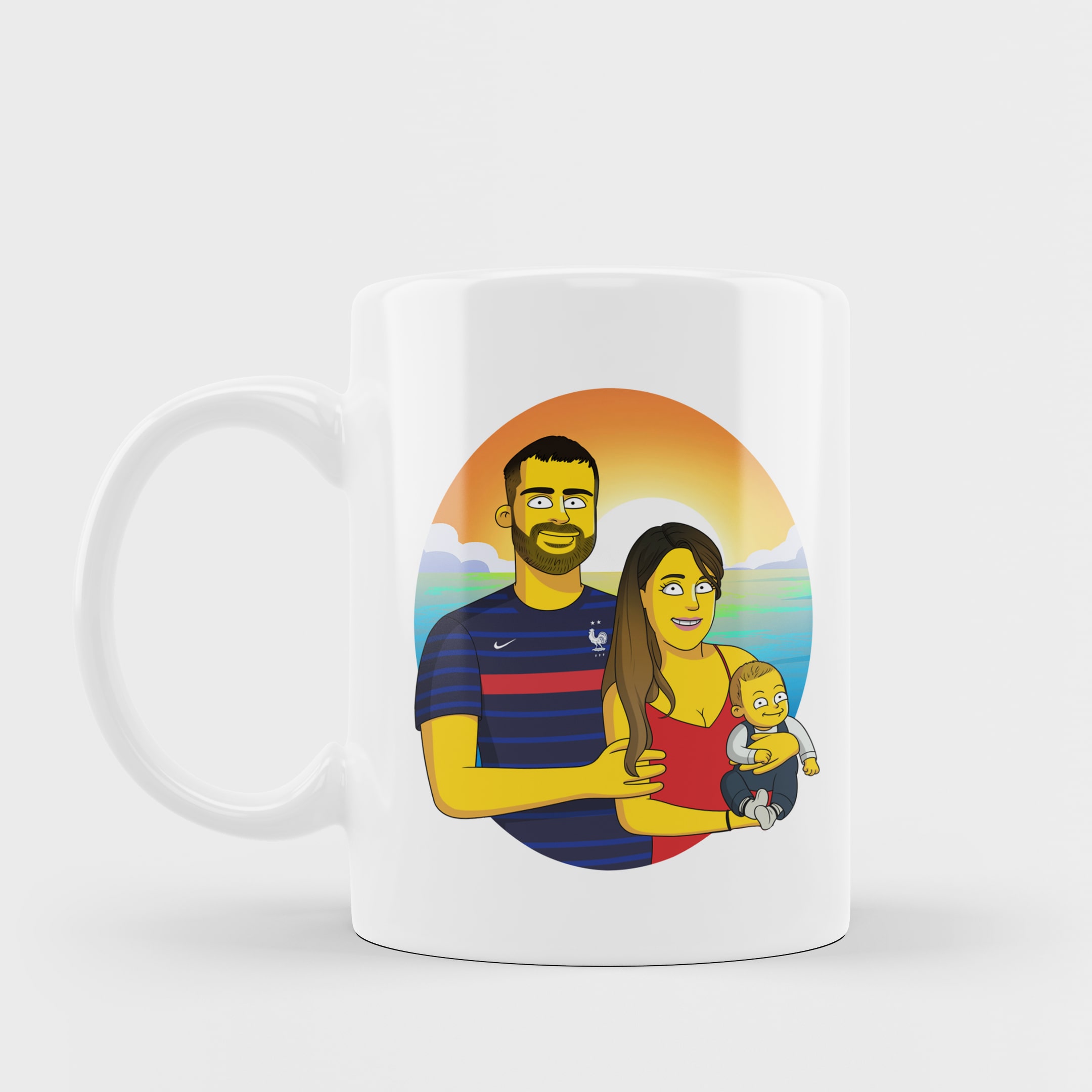 Custom Simpsons Mug