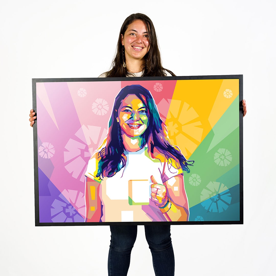 Portrait WPAP Personnalisé