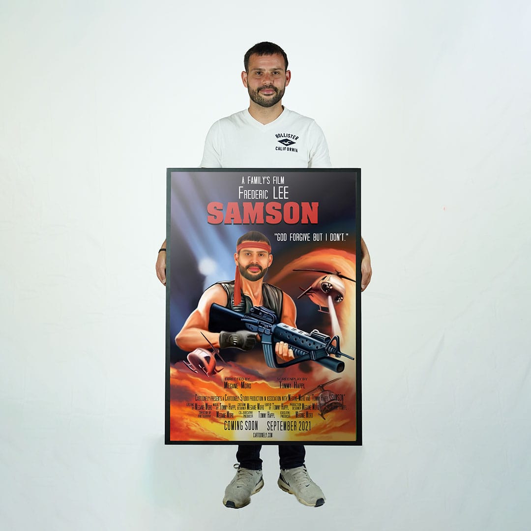 Affiche Rambo Personnalisée