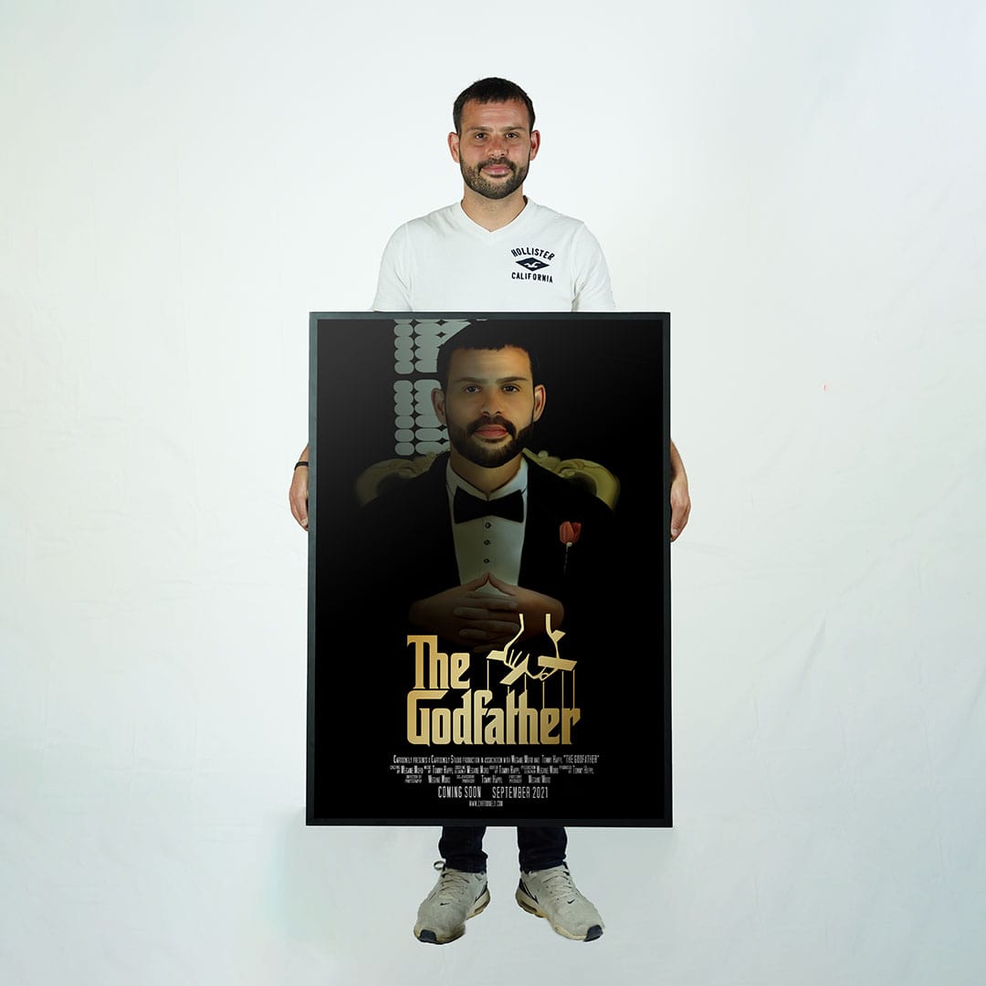 Poster Le Parrain Personnalisé