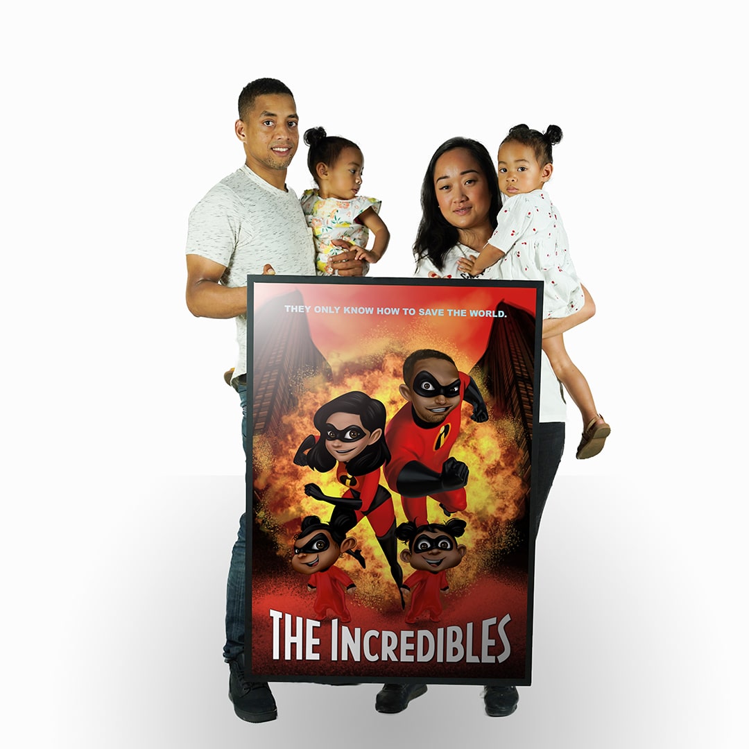 Custom The Incredibles Poster