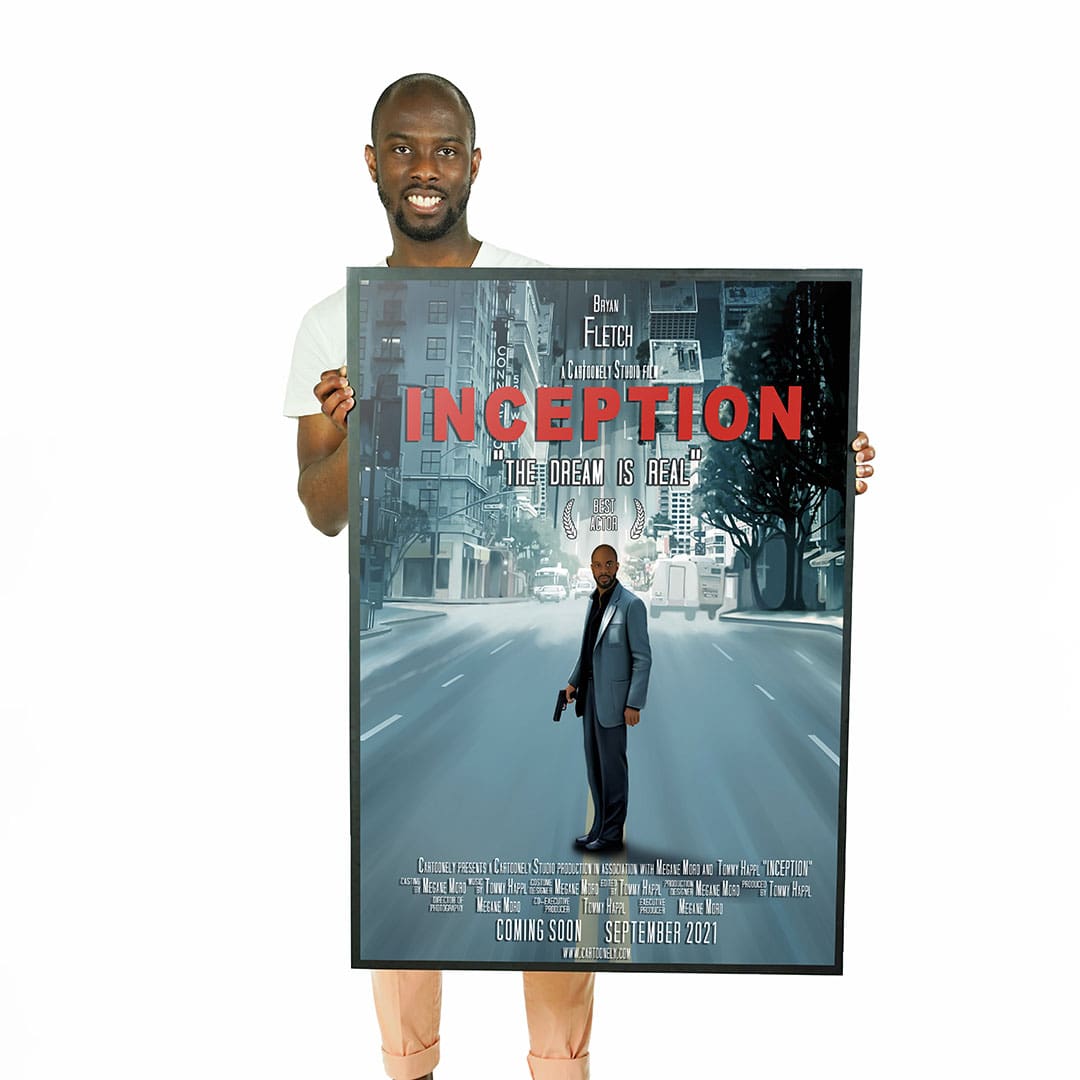 Affiche Inception Personnalisée