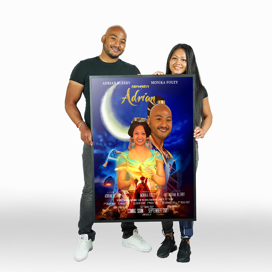 Poster Aladdin Film Personnalisé