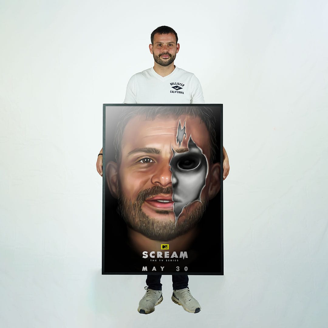 Custom Scream Movie Poster
