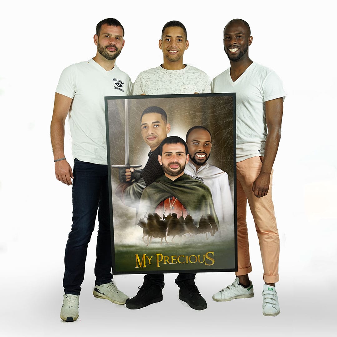 Affiche Seigneur des Anneaux Personnalisée