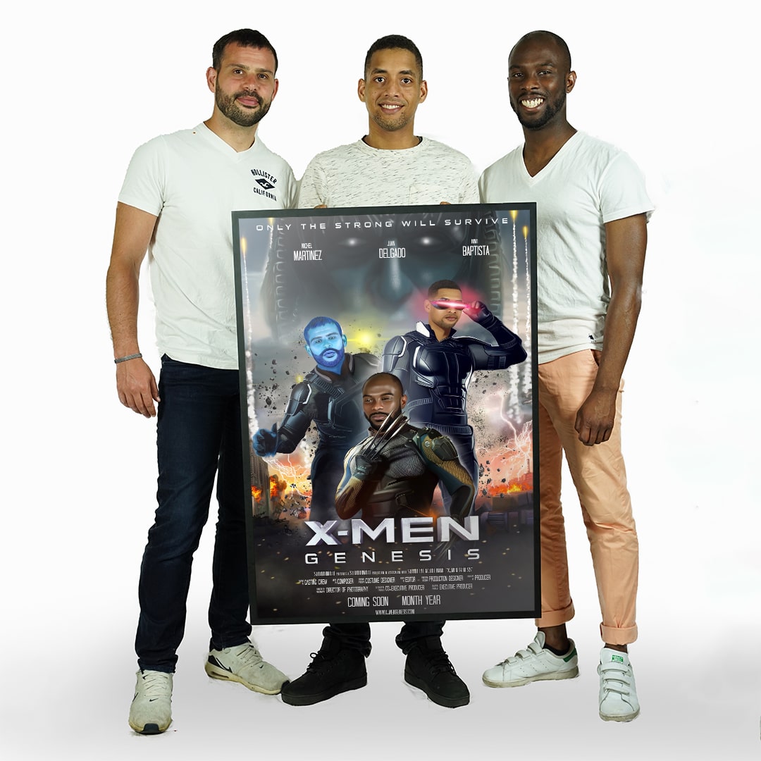 Affiche Film X Men Personnalisée