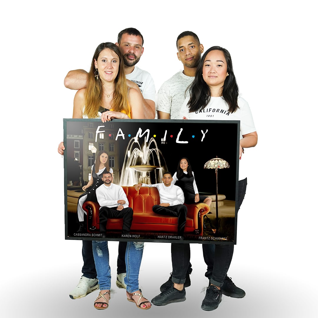 Custom Friends Poster