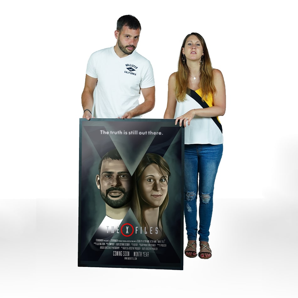 Poster X Files Personnalisé