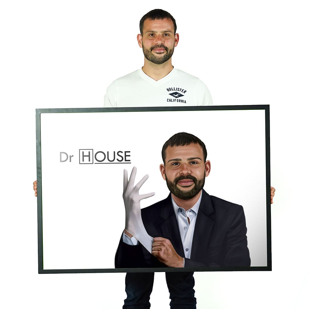 Custom Dr. House Poster