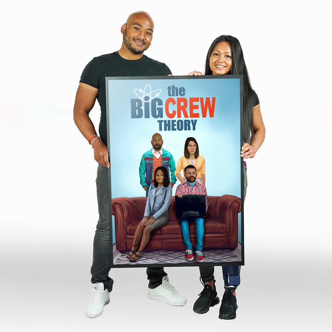 Custom Big Bang Theory Poster