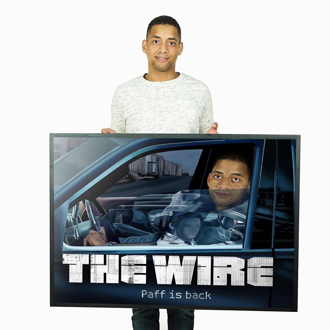 Custom The Wire Poster