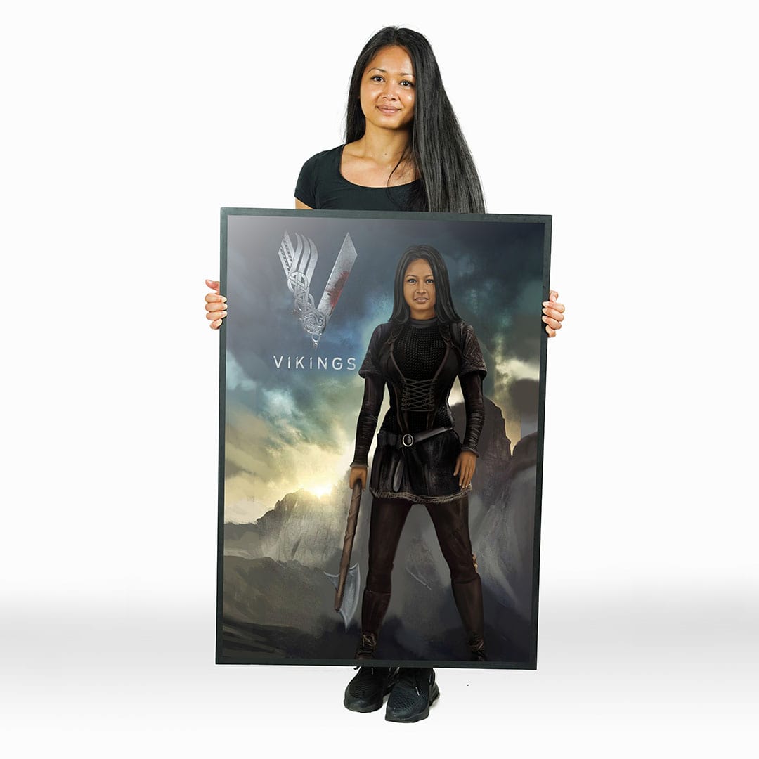 Poster Vikings Personnalisé