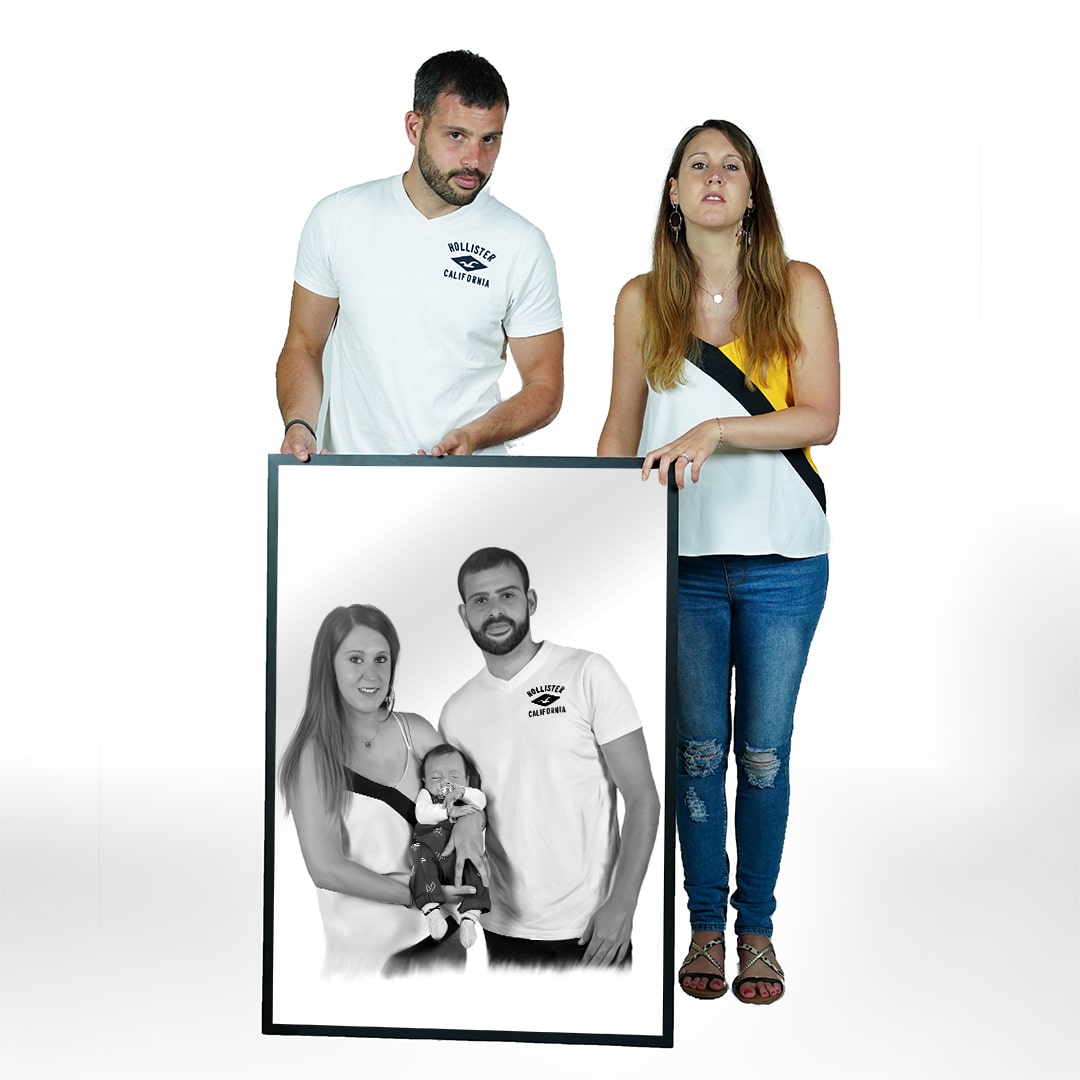 Custom Pencil Portraits