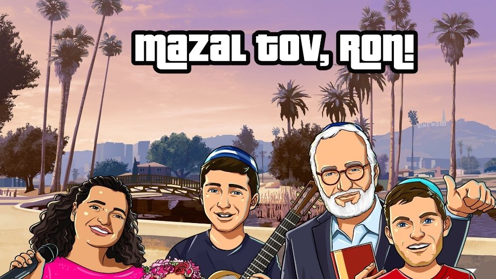 Dessin de famille dans le style GTA