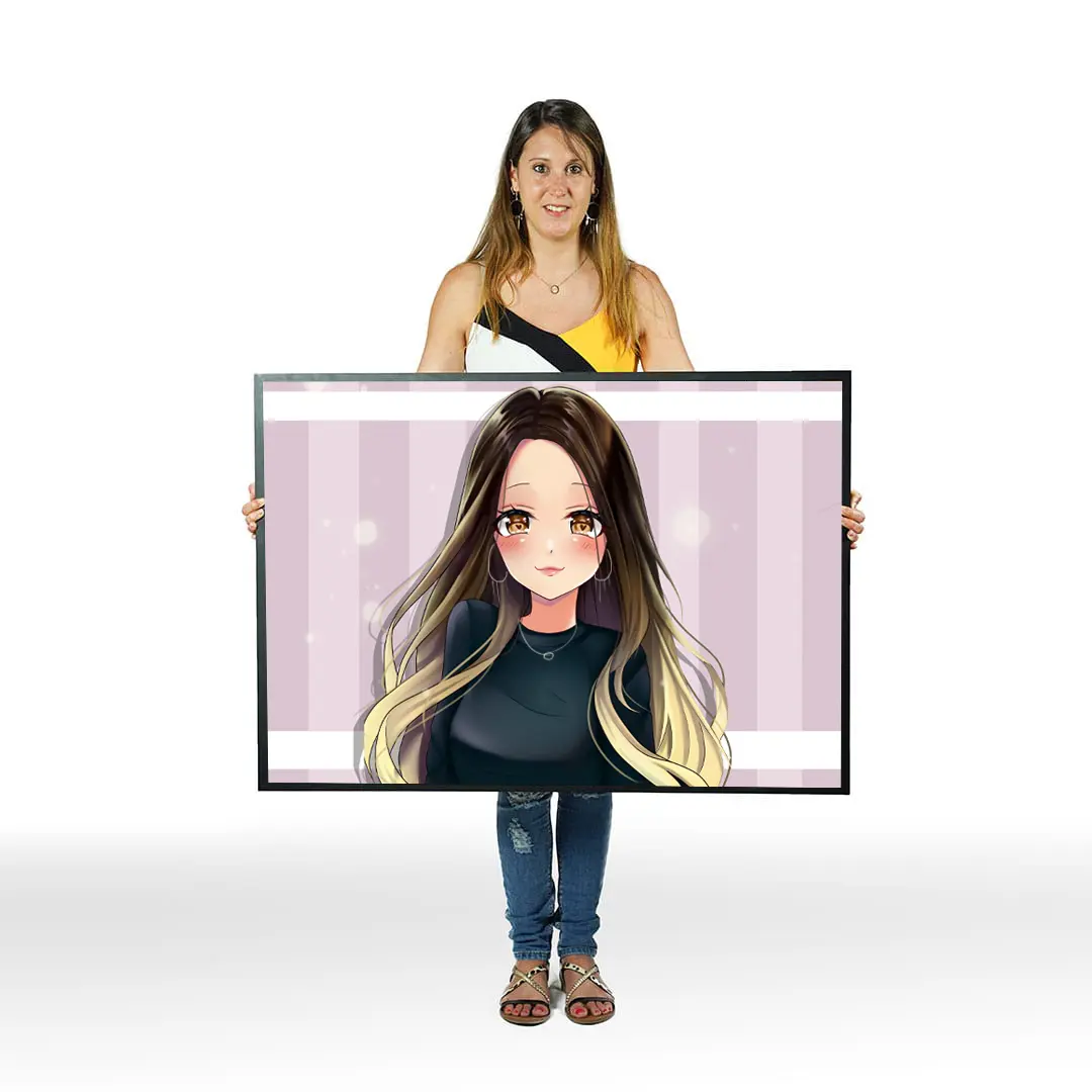 Custom Anime Family Portrait By Angelina