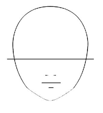 manga face drawing