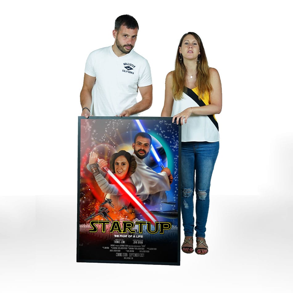 Custom Star Wars Movie Poster